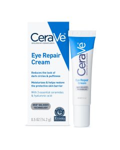 CeraVe Eye Repair Cream for Dark Circles and Puffiness for All Skin Types, 0.5 oz"