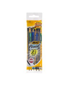 BIC Pencil Xtra Precision Mechanical Pencil, Clear Barrel, Fine Point (0.5 mm), 5-Count"