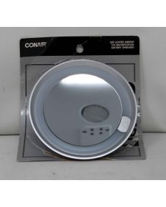 Conair Lighted & 12X Magnifying Led Suction Mirror