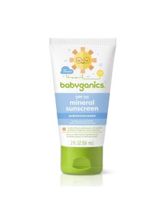 Babyganics Mineral Sunscreen Lotion, SPF 50, 2 fl oz"