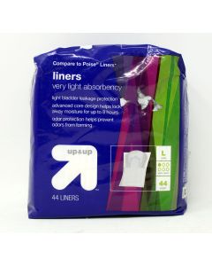 Up & Up Very Light Absorbency Long Liners 44 Count