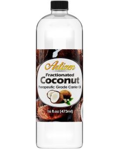 Artizen - Fractionated Coconut Oil (Bulk 16oz)  Pure Carrier Oil Natural for Essential Oils, Cold Pressed"