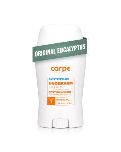 Carpe Underarm Antiperspirant and Deodorant for Men or Women, Clinical strength, Original Eucalyptus Scent"