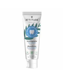 ATTITUDE Whitening Toothpaste Gel, Peppermint, 4.2 oz (120 g)"