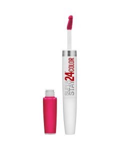 Maybelline SuperStay 24 2-Step Liquid Lipstick, Crisp Magenta"