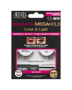 Ardell Magnetic Megahold Liner & False Eyelashes, 056 Black Fake Lashes"