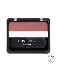 COVERGIRL Cheekers Blendable Powder Blush, 145 Rock N Rose, .12 oz"