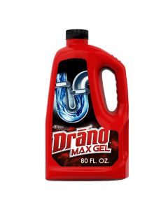 Drano Max Gel Drain Clog Remover, 80 oz, 1 Count"