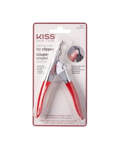 KISS Professional Stainless Steel Artificial Acrylic Nail Tip Clipper, 1 Count"