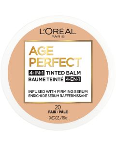 L'Oreal Paris Age Perfect Balm Foundation Makeup, F20 Fair, 0.609 fl oz"