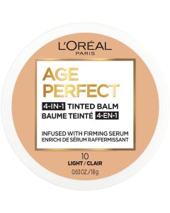 L'Oreal Paris Age Perfect Balm Foundation Makeup, L10 Light, 0.609 fl oz"