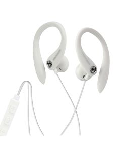 Magnavox White Earhook Headphones with Microphone MHP4854WT