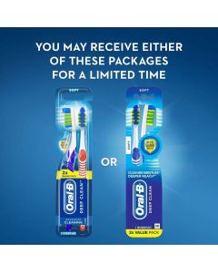 Oral-B Deep Clean 2 Count Soft