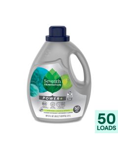 Seventh Generation Power+ Clean Scent Laundry Detergent 87.5 fl oz