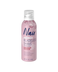 Nair Hair Remover Bladeless Shave Whipped Crème Infused with Rosewater, 5oz"