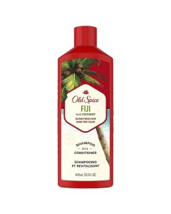 Old Spice Fiji with Coconut 2 in 1 Hydrating Shampoo & Conditioner for All Hair Types - 13.5 oz