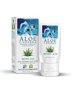 Aloe Cadabra Natural Organic Personal Lubricant - Natural Aloe Unscented - 2.5 Oz