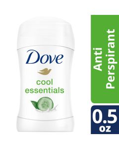 Dove Advanced Care Antiperspirant Deodorant Cool Essentials, Travel Size, 0.5 oz"