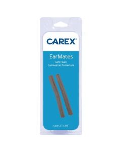 Carex R109-00 EarMates Foam Cannula Ear Connectors for Non-Rebreather Bags and Masks, Black, 1 Count"