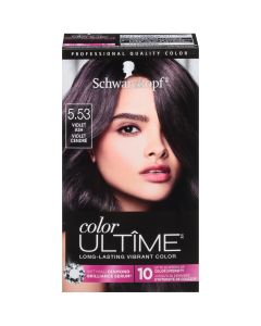 Schwarzkopf Color Ultime Permanent Hair Color Cream, 5.53 Violet Ash"