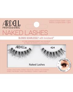 Ardell Naked False Lash 424, Black striplash"