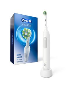 Oral-B Pro 1000 Rechargeable Electric Toothbrush, White, 1 Ct"