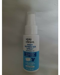 Face Mask Refresher Sanitizing Cleanser Spray  Peppermint Essential Room