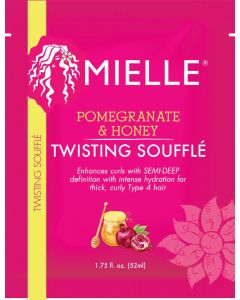 Mielle Pomegranate & Honey Twisting Souffle Packette, 1.75 oz, All Hair Types, Oil"