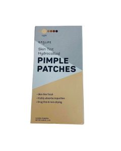 Spalife Skin Tint Hydrocolloid Pimple Patches Light Tint Concealer 14ct 0.05 Oz.