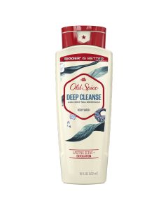 Old Spice Men's Liquid Body Wash Deep Cleanse with Deep Sea Minerals, All Skin Types, 18 fl oz"