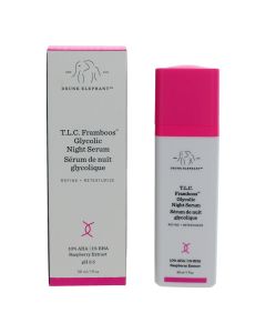 Drunk Elephant T.L.C. Framboos Glycolic Night Serum, 1 oz"