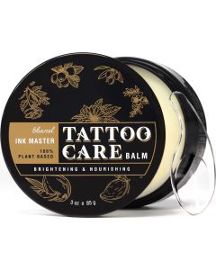 Ebanel Tattoo Aftercare Balm, 100% Plant-Based Salve Moisturizes Repairs Skin, Brightens Enhances Ink Color for New and Old Tattoos, Multi-Purpose Healing Ointment with Essential Oils, Botanicals, 3oz"