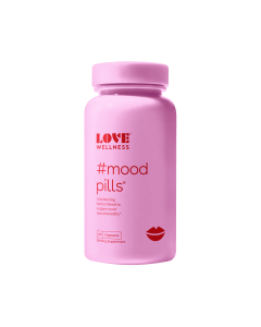 Love Wellness, Mood Pills, 60 Capsules, Herbal Supplement, Helps Keep Your Mood, Happy & Relaxed - Helps with Stress Relief, PMS Hormones, & Supports Mood"