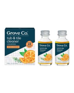 Grove Co. Tub & Tile Cleaning Concentrate - Orange & Rosemary - 2pk