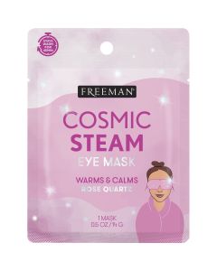 Freeman Cosmic Holographic Steam Leave-on Eye Mask, for Puffy Eyes,  All Skin Types, 1 Count"