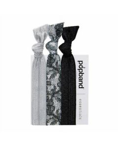 POPBAND LONDON Hair Ties - The World's Kindest Hair Accessory, Pack of 4"