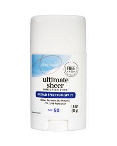 Daylogic Ultimate Sheer Sunscreen Stick SPF 50 Water Resistant (80 minutes) 1.5 oz *EN