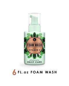 L. Fragrance Free Daily Care Foaming Wash, pH Balanced, Free from Sulfates or Parabens, 6 fl oz"