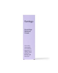 Flamingo Women's Facial Hair Removal Cream with Calming Serum, 1.35 fl oz"