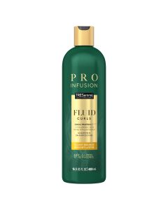 TRESemme Pro Infusion Fluid Curls Daily Shampoo for Curly Hair with Hyaluronic Acid, 16.5 fl oz"