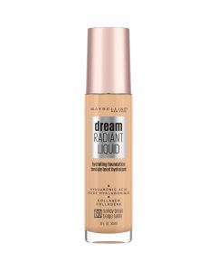 Maybelline Dream Radiant Liquid Medium Coverage Hydrating Foundation, Sandy Beige, 1 fl. oz."