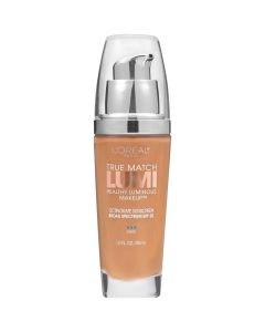 L'Oreal Paris True Match Lumi Liquid Foundation Makeup, C6 Soft Sable, 1 fl oz"