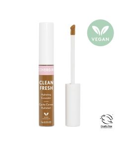 COVERGIRL Clean Fresh Hydrating Concealer, 420 Deep, 0.23 oz, Lightweight, Vegan Formula, Concealer Makeup, Full Coverage Concealer, Under Eye Concealer, Concealer for Dark Circles"