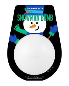 Da Bomb Bath Bomb 7oz. (Snowman Bomb) Christmas Holiday