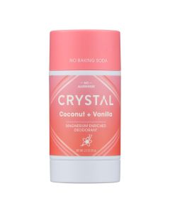 Crystal  2.5 oz Magnesium Deodorant Stick, Coconut & Vanilla"