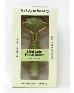 Mei Apothecary Mini Jade Facial Roller Beauty Tool Relieves Stress