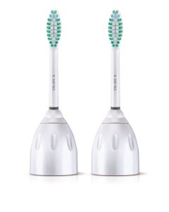 Philips Sonicare E-Series replacement toothbrush heads, HX7022/66, 2-pk"