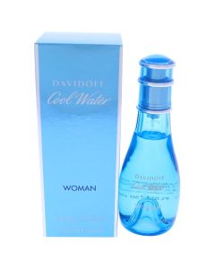 Cool Water by Davidoff, Eau de toilette perfume spray, for Women ,1.7 oz, Scent fresh floral"