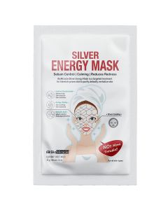 Biomiracle Energy Mask with Silver Coating -Sebum  Blemish Control-Calming