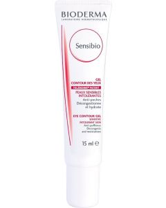 Bioderma - Sensibio - Eye Contour Gel - Moisturizing and visibly reduces fine lines - Skin Soothing - for Sensitive Skin - 0.5 fl.oz.